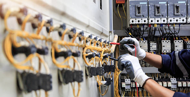 Professional Electrician technician working in Leoti, KS